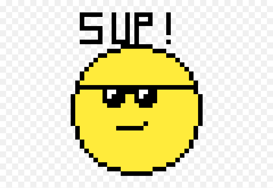 Pixilart - Tennis Ball Pixel Art Emoji,Weird Emoji