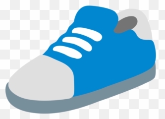 Running Shoe Emoji - Emoji Sneakers Png,Shoe Emoji