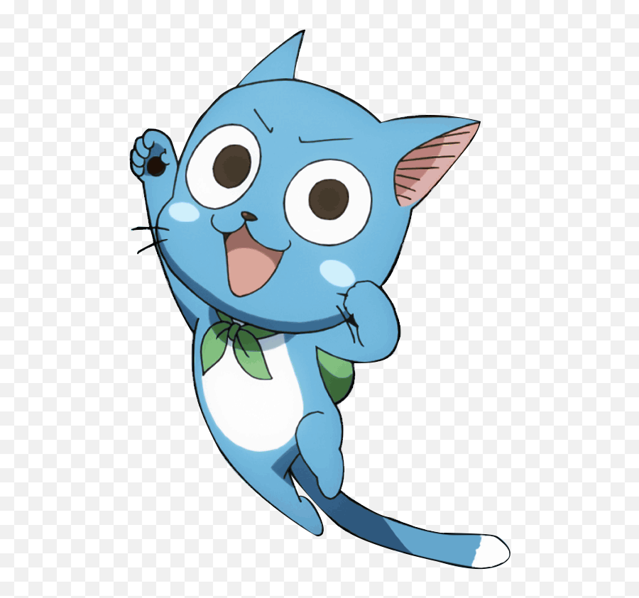 Fairy Tail Happy Png Png Image - Happy Transparent Background Fairy Tail Emoji,Fairy Tail Emoji