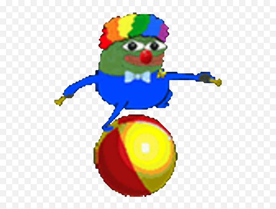 On The Move - Pepe Clown Gif Emoji,Clown Emoji Meme