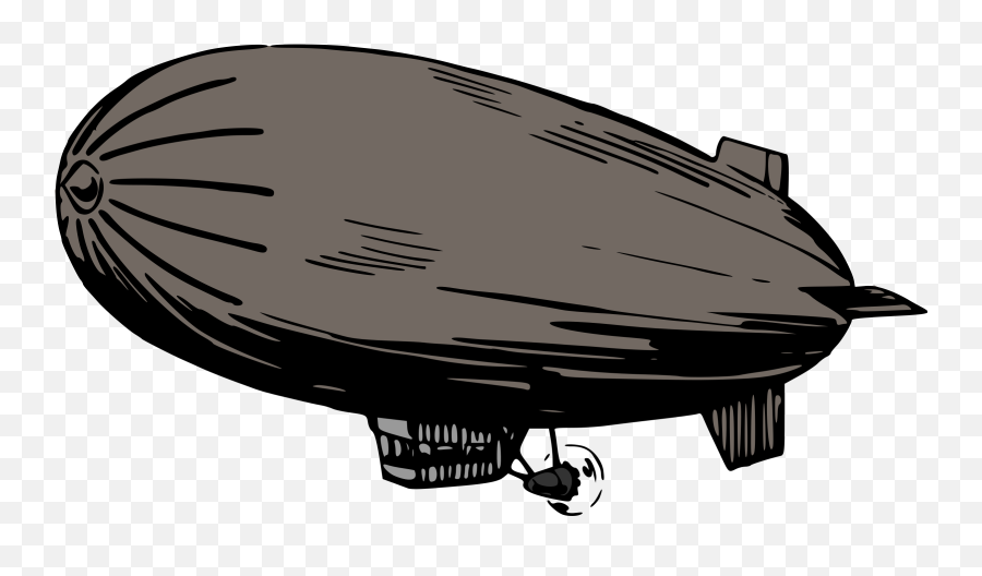 Grey Zeppelin Blimp Vector Clipart - Zeppelin Clipart Emoji,Milk Carton Emoji