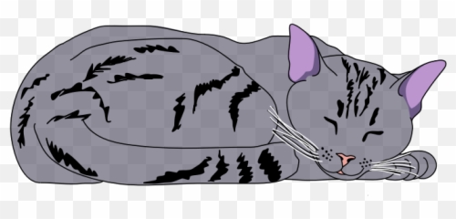 Pat The Cat Clipart Sleeping - Art Png Emoji
