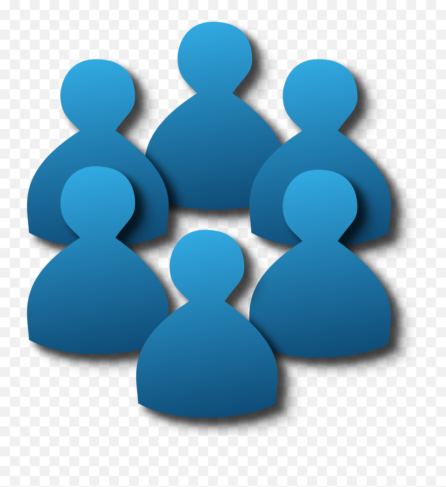 Group Of Members Users Icon Image - Users Clipart Emoji,Ice Cream Sun Cloud Emoji