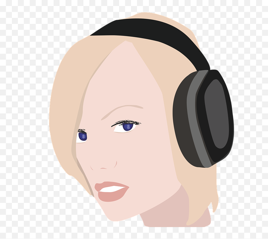 Free Headphones Music Vectors - Illustration Emoji,Microphone Girl Hand Notes Emoji