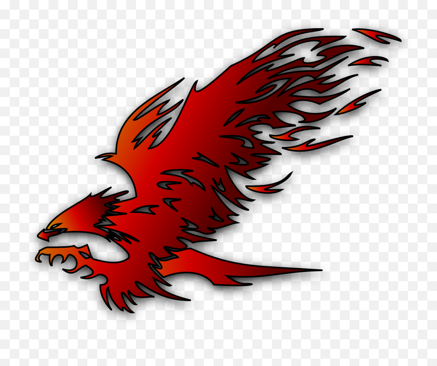 Eagle Raptor Bird Of Prey Attacking Red - Fenix Png Emoji,American Samoa Flag Emoji