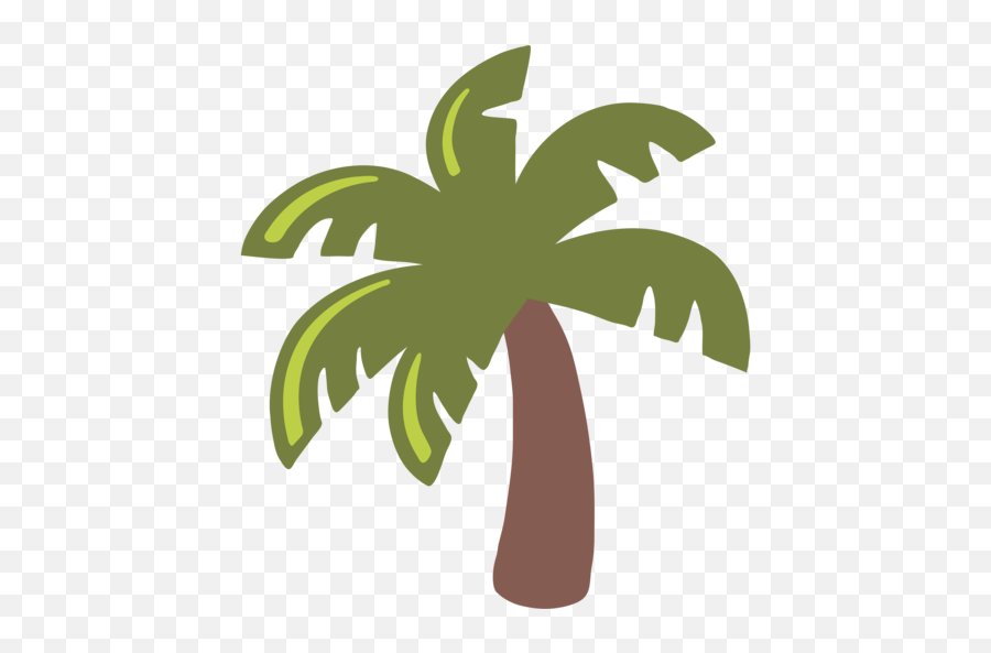 Palm Tree Emoji - Palm Tree Emoji Black And White,Palm Tree Emoji