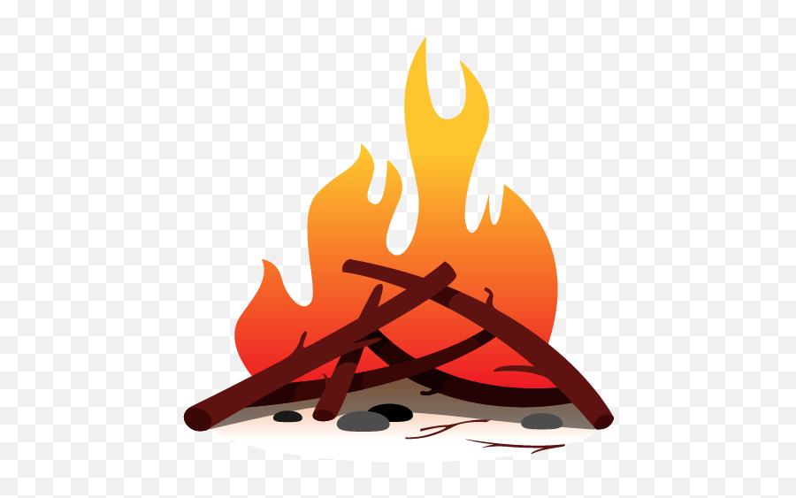 Indigemoji - Flame,Campfire Emoji