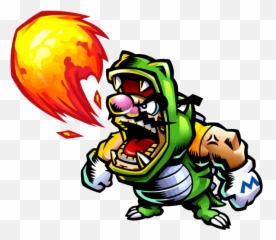 Wario Master Of Disguise Dragon Clipart - Png Emoji
