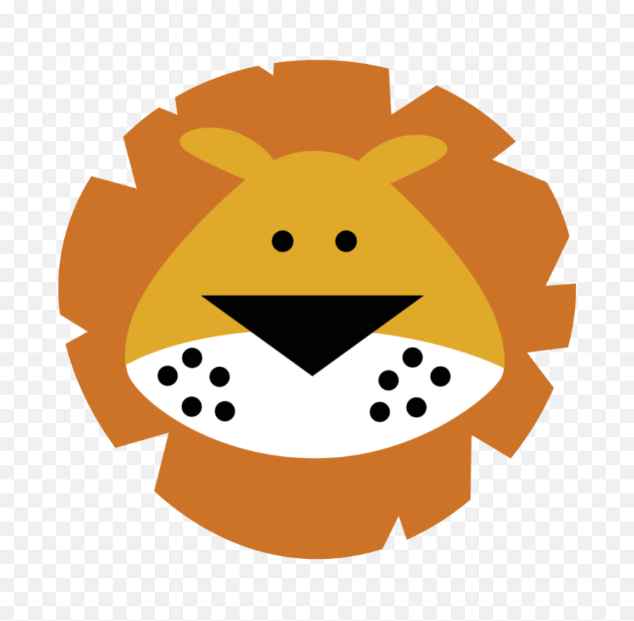 Pinterest - Cartoon Lion Head Clip Art Emoji,Emoji Svgs