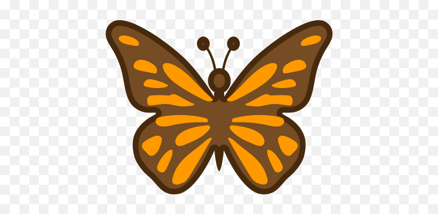 Butterfly Emoji Meaning With Pictures - Monarch Butterfly Pencil Drawings,Spider Emoji