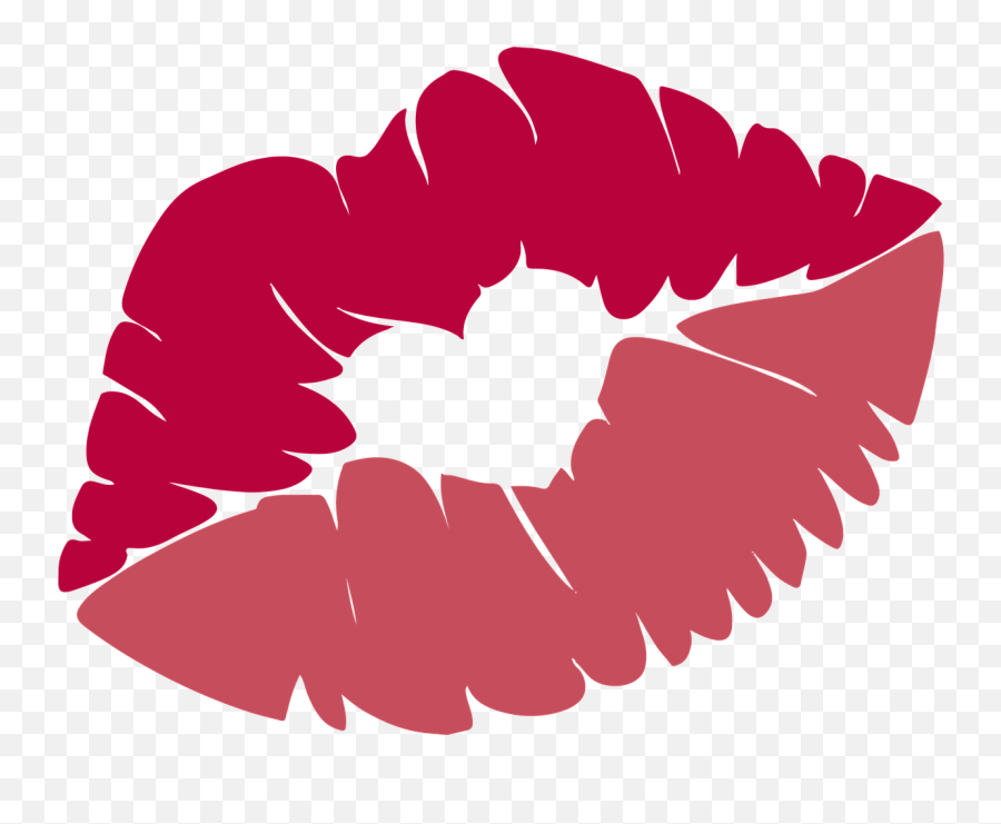 Kiss Lips Mouth Red Love - Kissing Lips Svg Free Emoji,Emojis