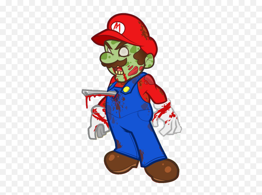 Mario Zombie Png Official Psds - Zombie Mario Png Emoji,Zombie Emoji Png