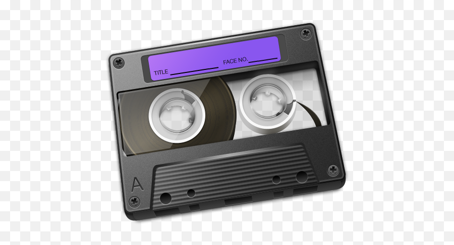 Cassette Tape - Magnetic Tape Cassette Emoji,Cassette Tape Emoji