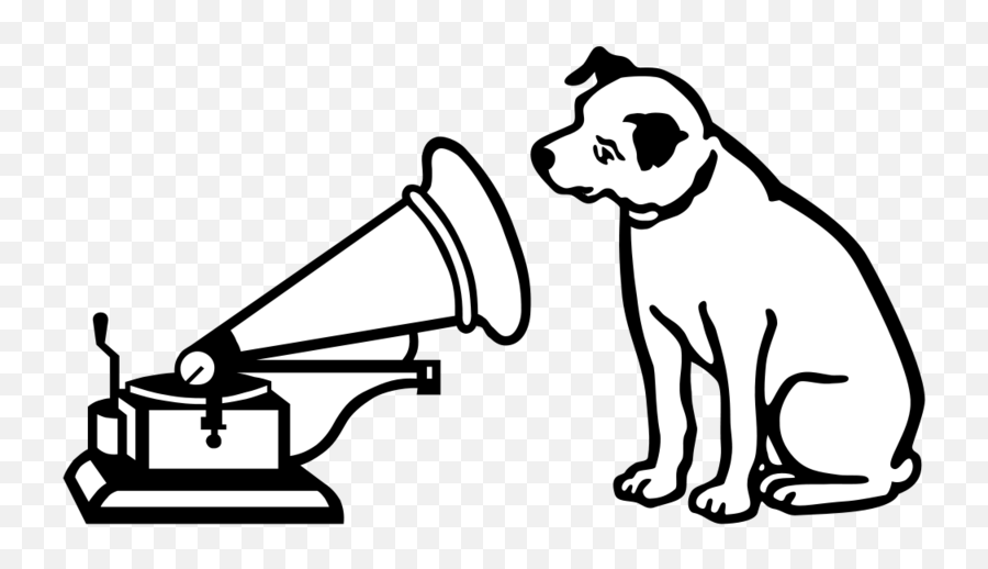 Download Free Png Hmv - Logodog Dlpngcom Logo Radio Corporation Of America Emoji,Black Dog Emoji