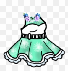Flowers Flower Girl Girlgacha Sticker - Gacha Dress Transparent Background Emoji,Flower Girl Emoji