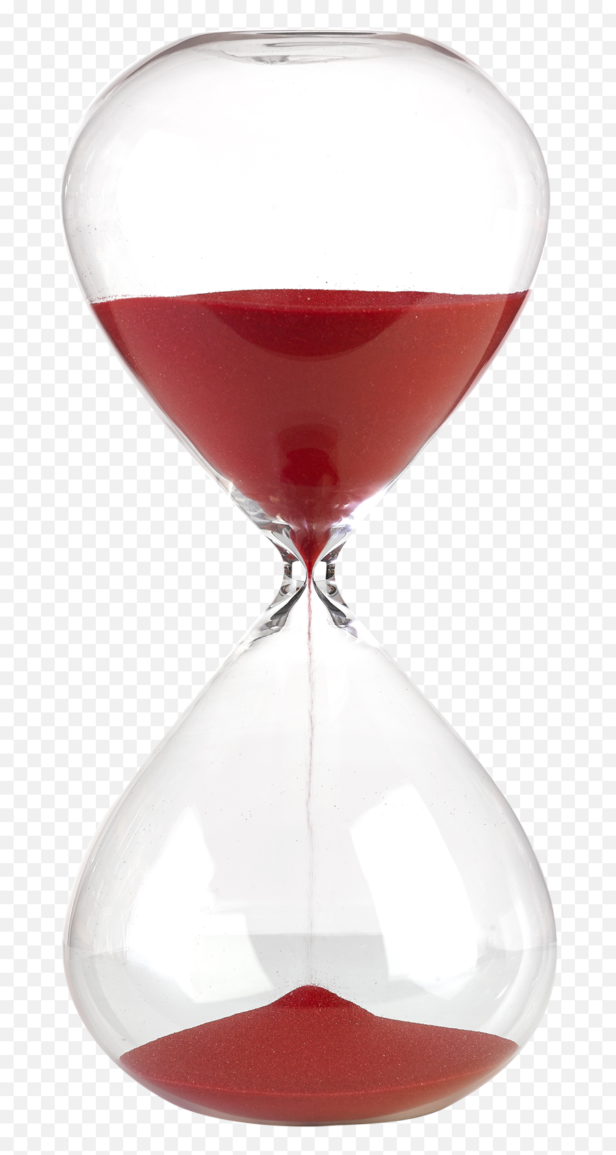 Small 90 Minute Hourglass With Red Sand - Reloj De Arena Rojo Emoji,Hour Glass Emoji