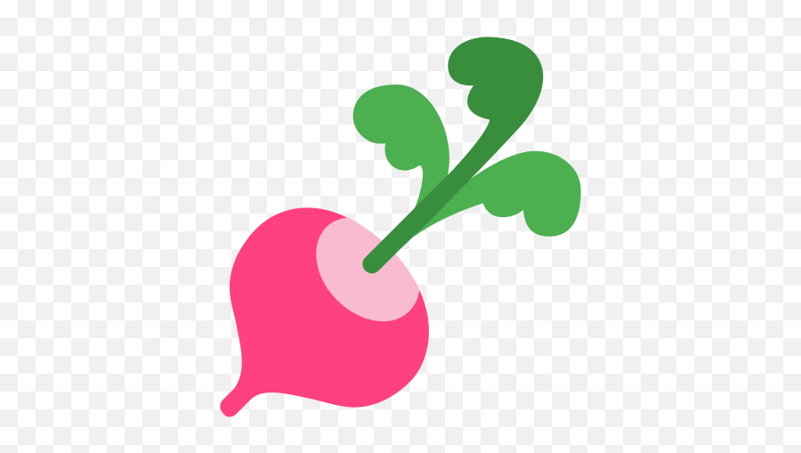 Radish Vector Transparent Png Clipart - Radish Icon Png Emoji,Radish Emoji