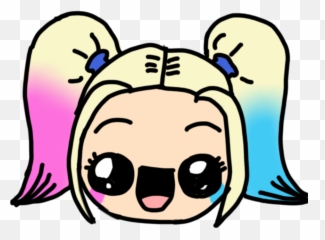 Harleyquinn Harley Quinn - Clip Art Emoji,Harley Emoji