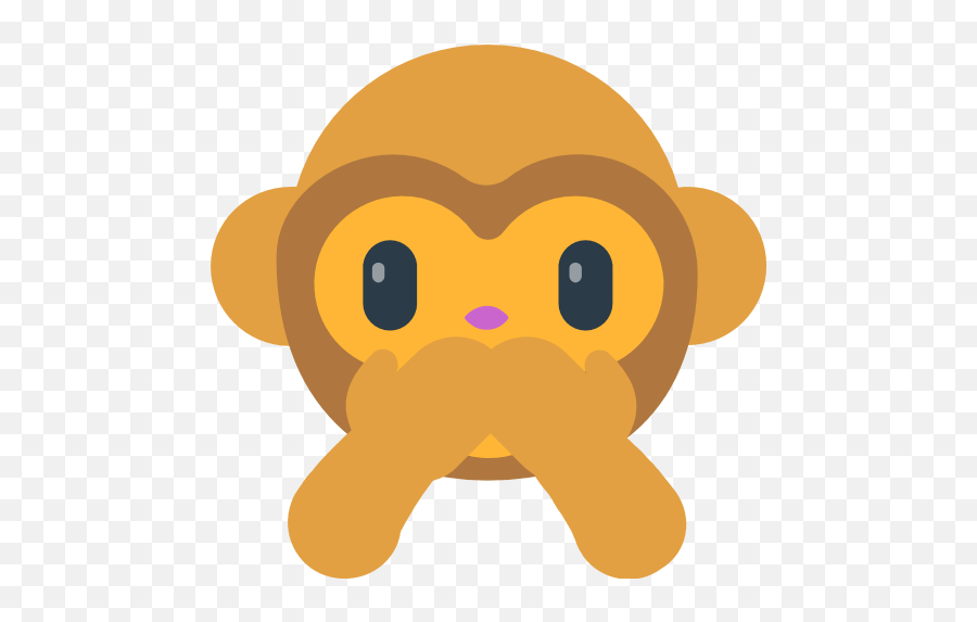 Speak - Mono Boca Tapada Emoji,Monkey Emoji