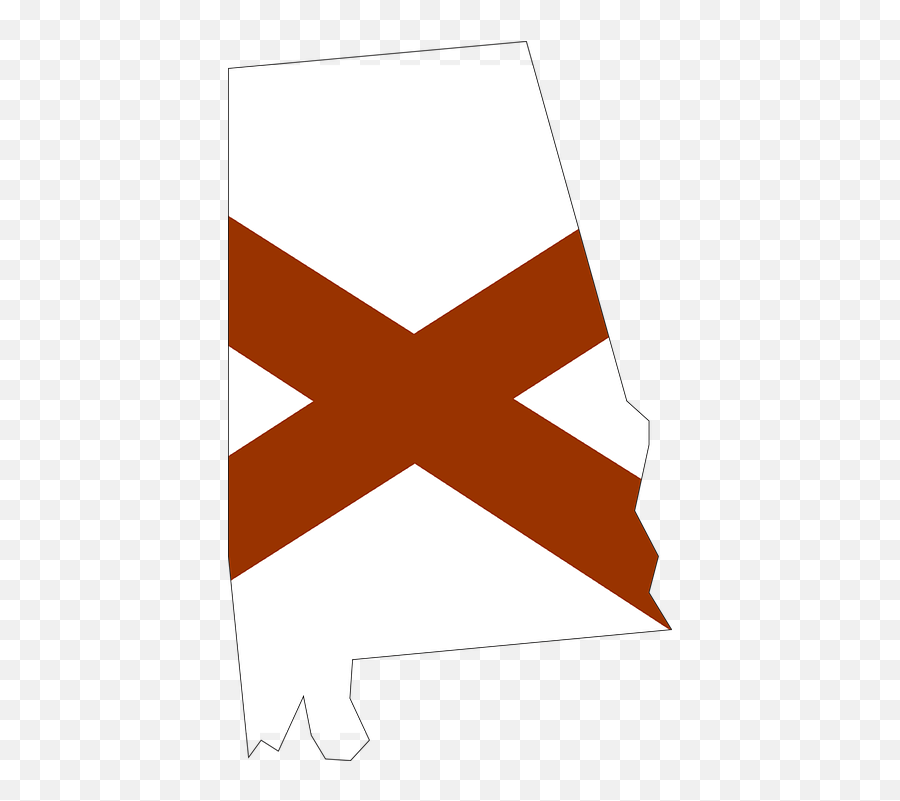 Alabama Map Usa - Transparent Alabama State Flag Png Emoji,Alabama Flag Emoji
