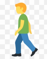 Person Walking Emoji -