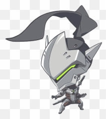 Overwatch Genji Cute Spray Emoji,Overwatch Emojis