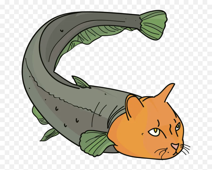 Cartoon Catfish Pictures - Cat Fish Clip Art Emoji,Catfish Emoji