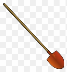 Shovel Tool Gardening - Transparent Clipart Emoji