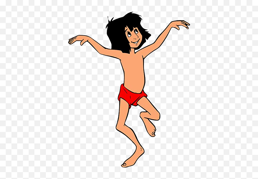Mowgli Png - Mowgli Clipart Emoji,Tiger Bear Paws Emoji