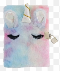 Unicorn Furry Journal - Unicorn Furry Lock Diary With Pen Emoji,Lock Emoji