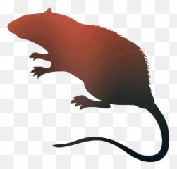 Rat Vector Graphics Royalty - Free Silhouette Stock Rat Silhouette Emoji,Rat Emoji