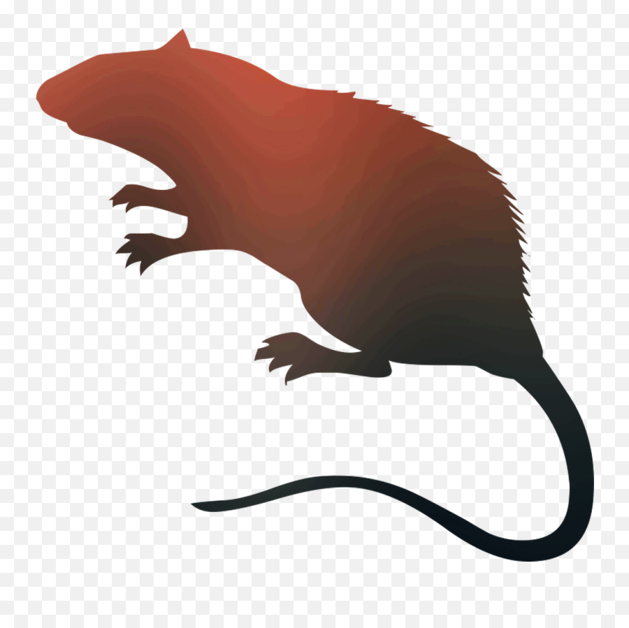 Rat Vector Graphics Royalty - Free Silhouette Stock Rat Silhouette Emoji,Rat Emoji