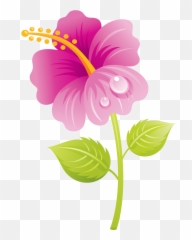 Flowers Clipart Free Large Images - Clipartix Day Flower Clipart Emoji,Hibiscus Emoji