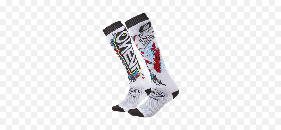 Oneal Pro Mx Menu0027s Socks - Villain White Dirt Bike Motocross Ebay Motocross Villain Emoji,Mx Emoji