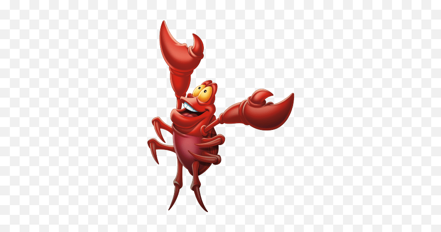 Transparent Crab Little Picture 2780779 Transparent Crab - Sebastien A Crab Or A Lobster Emoji,Little Mermaid Emoji