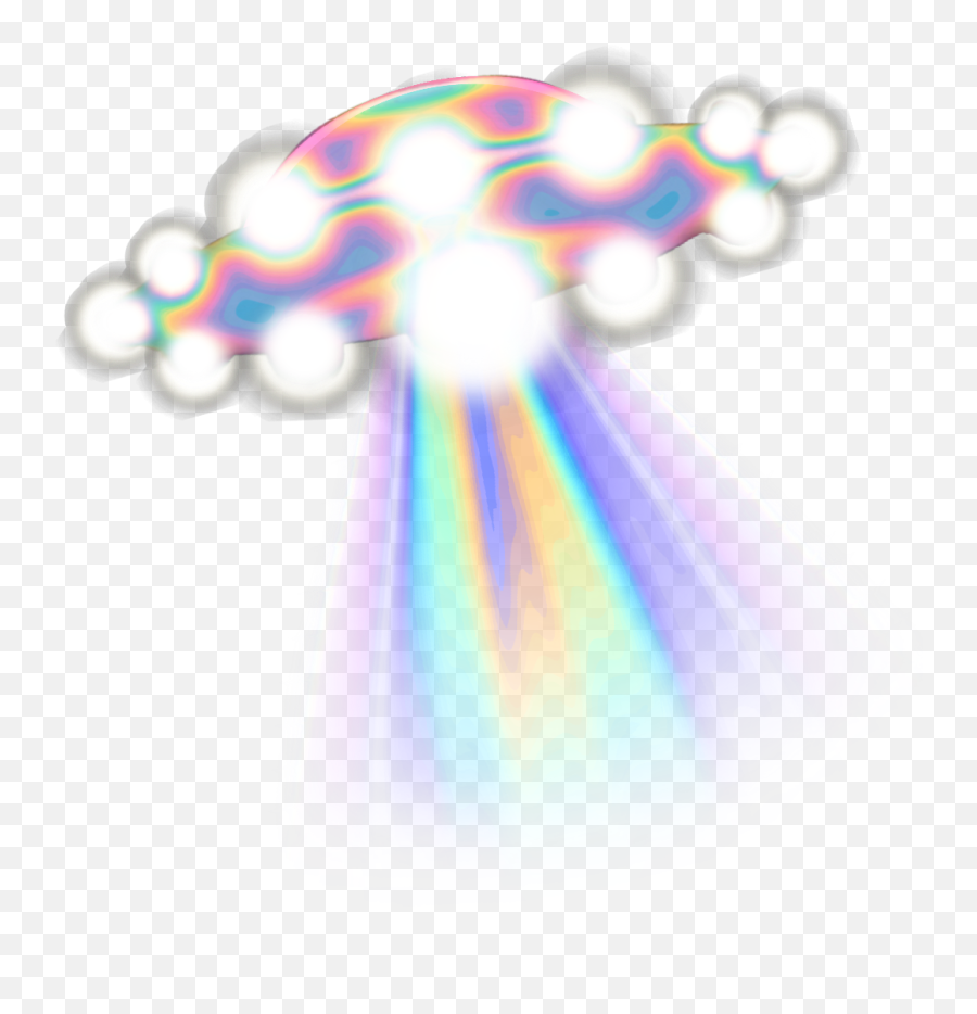 Spaceship Holo Holographic Vaporwave Clipart - Full Size Vaporwave Spaceship Png Emoji,Vaporwave Emoji