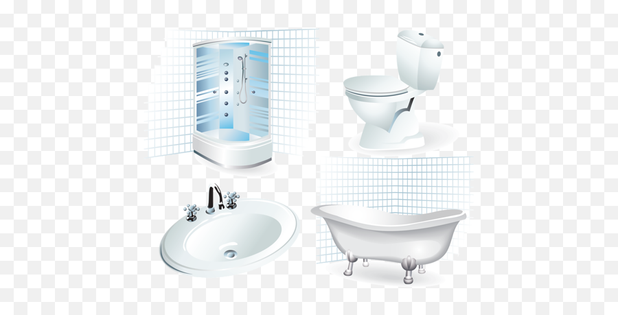Bathroom Vector Comfort Room Picture 2146469 Bathroom - Imagenes De Articulos Del Baño Emoji,Shower Toilet Emoji