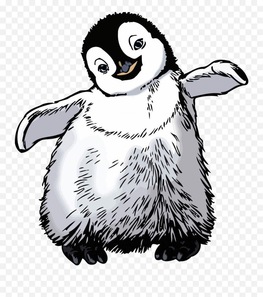 Penguin Clipart Happy Feet - Happy Feet Clipart Emoji,Happy Feet Emoji
