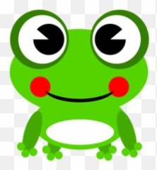 Vector De Desen De Luminoase Verde Fericit Broasca - Cartoon Png Frog Emoji,Zombie Emoji
