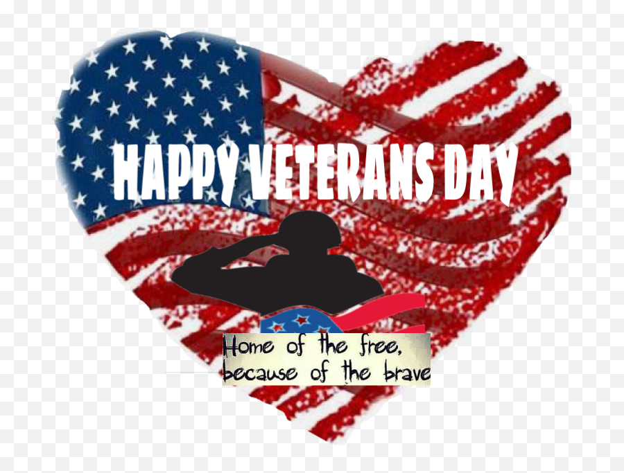 Veterans Day - American Flag Heart Png Emoji,Memorial Day Emoji