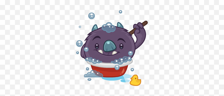 My Little Monster - Cartoon Emoji,Emoticons For Hangouts