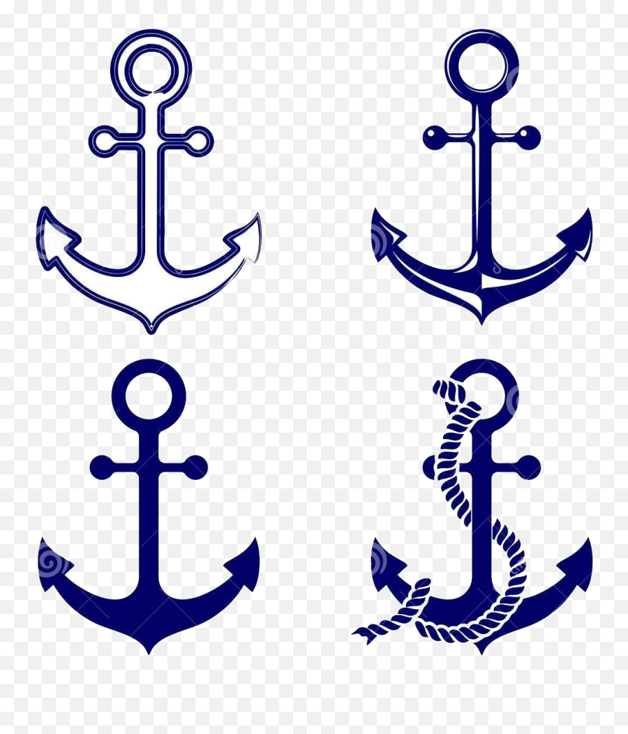 Spear Painted Symbol Hand Anchor Boat - Anchor Vector Emoji,Anchor Emoticon