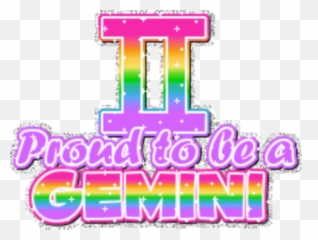 Gemini Zodiac Horoscope Sticker - Proud To Be A Cancer Emoji