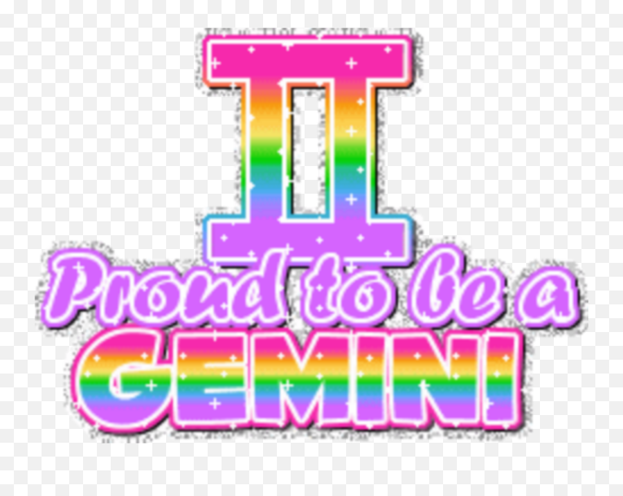 Gemini Zodiac Horoscope Sticker - Proud To Be A Cancer Emoji,Emoji Gemini