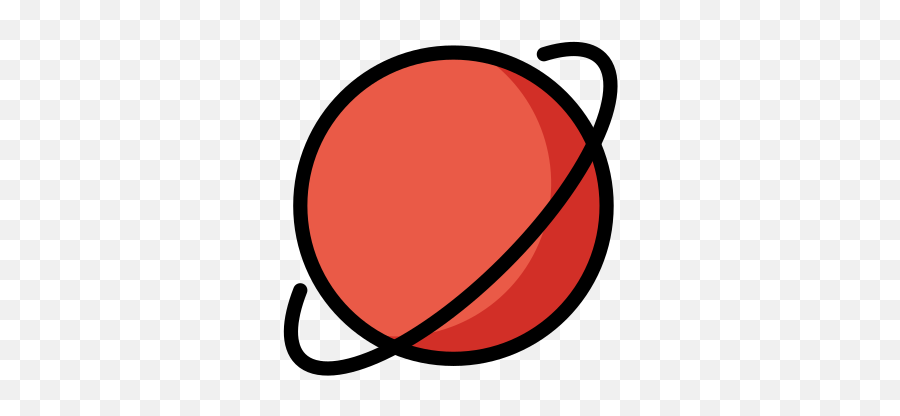 Ringed Planet Emoji - Planetas Emoji,Emoji Planet