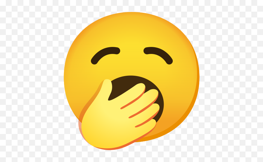 Gähnendes Gesicht - Emoji Emoji Bostezando,Imma Be Emoji