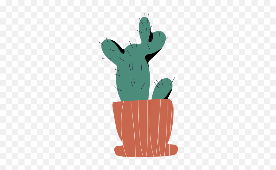 Cactus In Pot Illustration - Transparent Png U0026 Svg Vector File Flowerpot Emoji,Pot Leaf Emoji