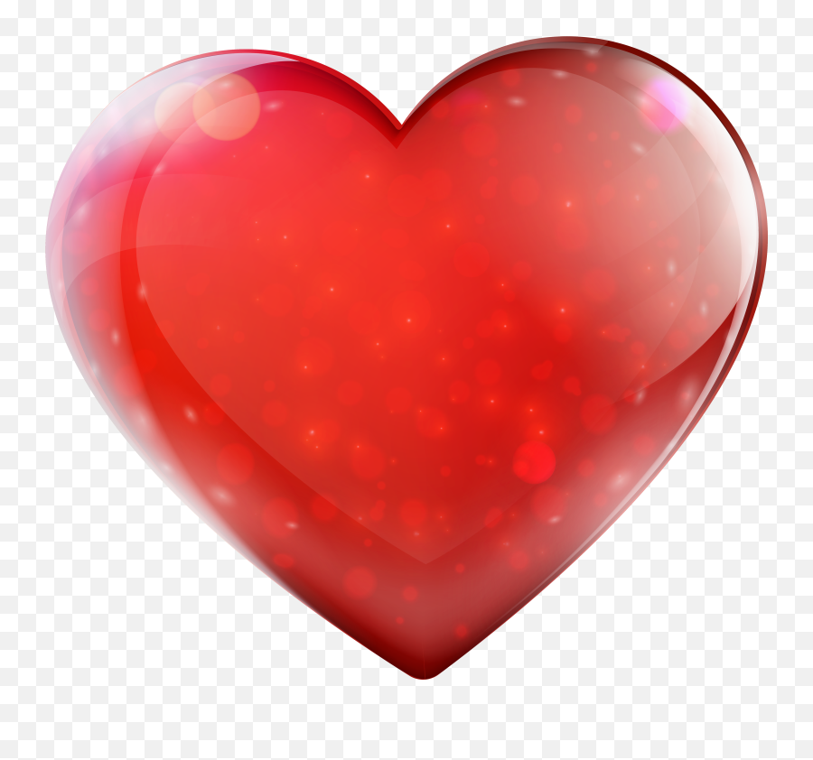 Glassy Heart Png Clipart - Girly Emoji,D20 Emoji