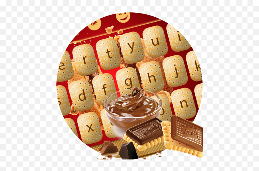 Chocolate Biscuit Keyboard Theme - Apps On Google Play Chocolate Biscuits Keyboard Theme Emoji,Biscuit Emoji