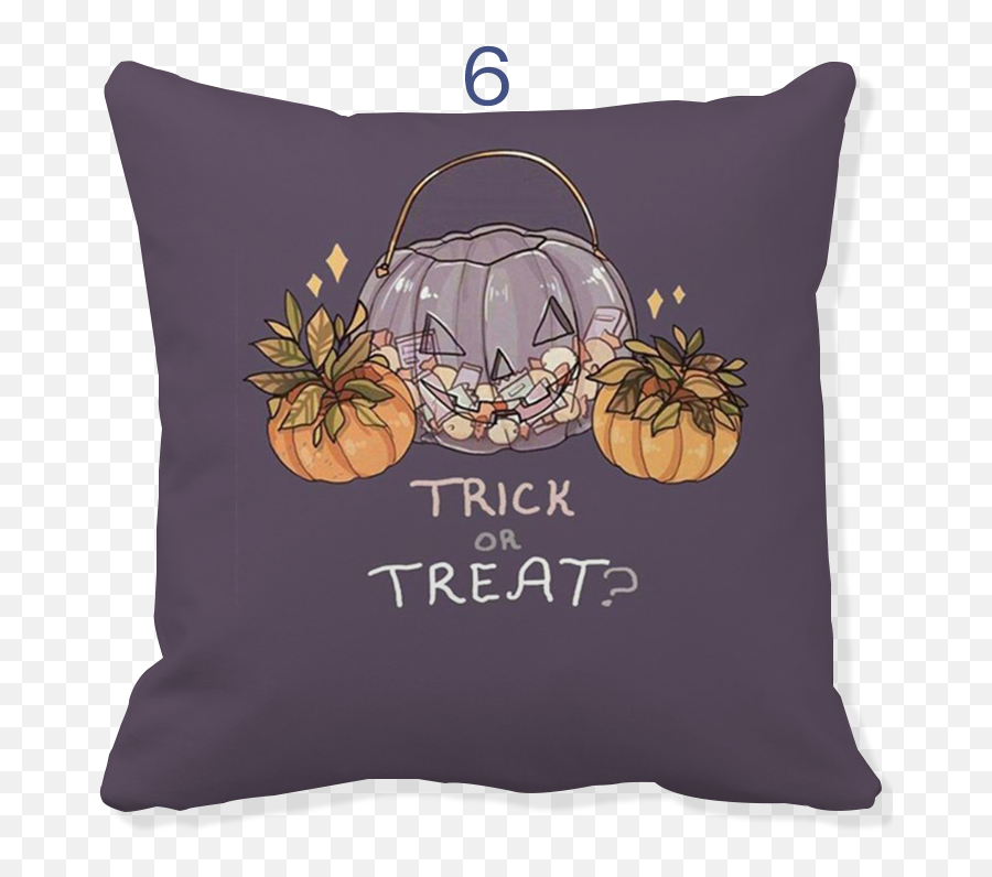 Dc Pillow Cover Happy Halloween Cushion Emoji,Turtle Emoji Pillow